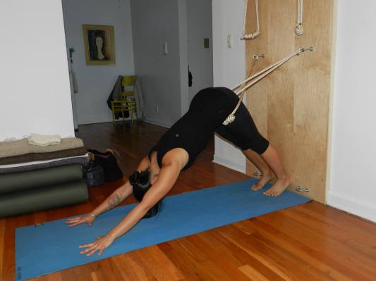 Fantasy Home Gym: Marisa Sako's Yoga Rope Wall