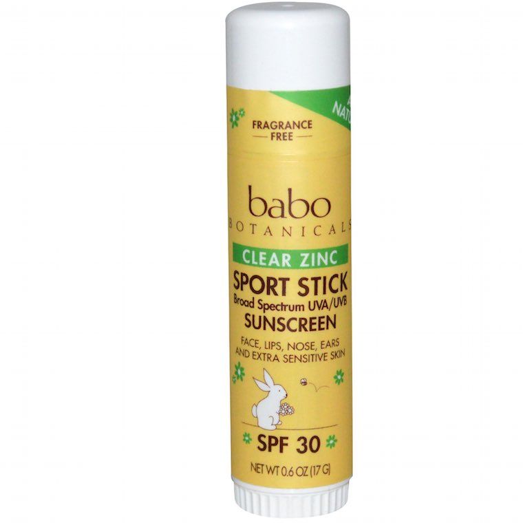babo botanicals sport stick sunscreen