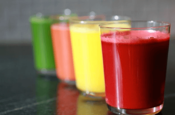 fresh-pressed juices