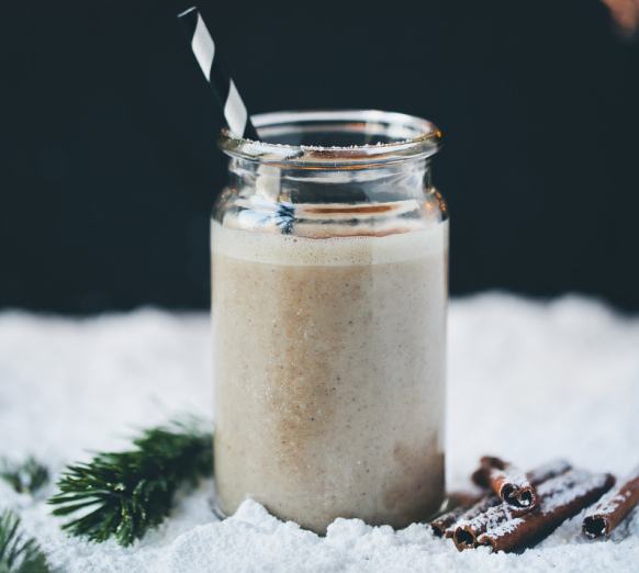 holiday smoothies gingerbread