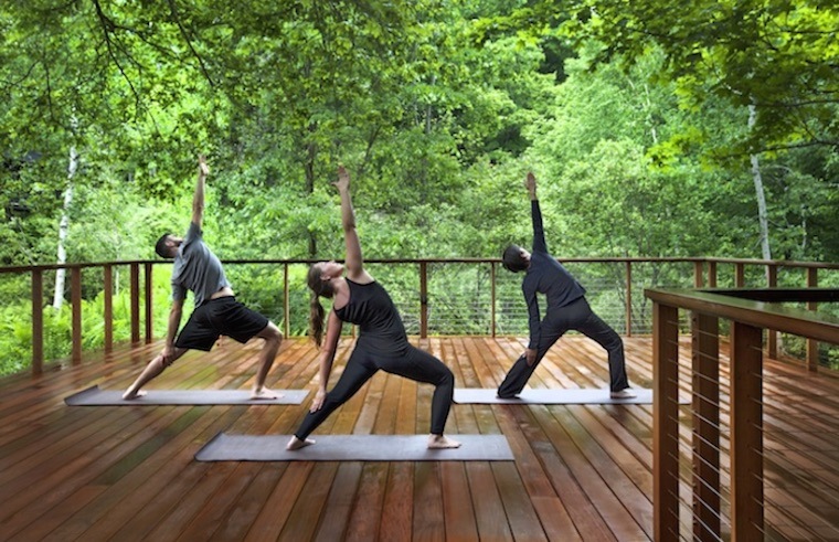 Twin Farms yoga retreat