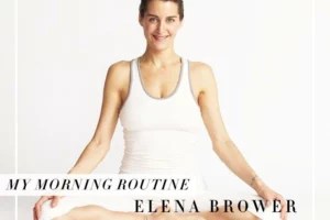 The vitamins Elena Brower takes at night to maximize her morning energy