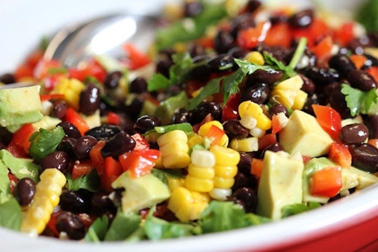 black bean salad