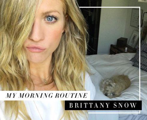 Brittany Snow's a.M. Happiness Hack Is Pretty Awesome