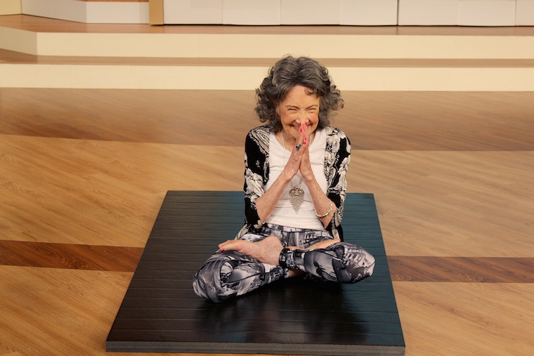 world's oldest yoga teacher