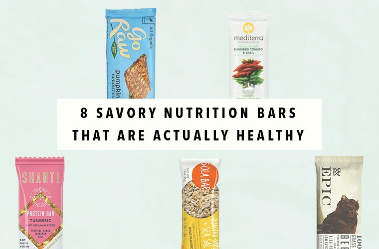 savory nutrition bars