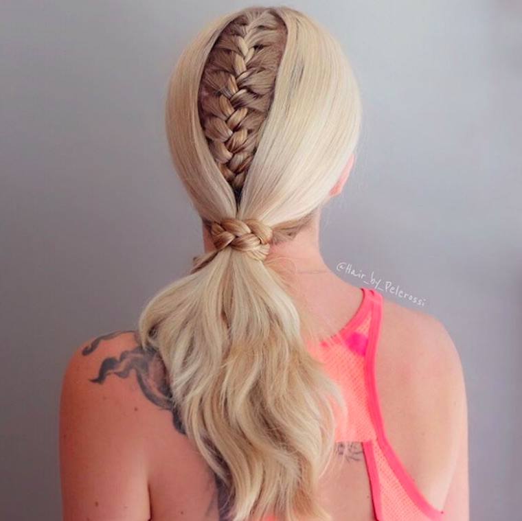 braided ponytail