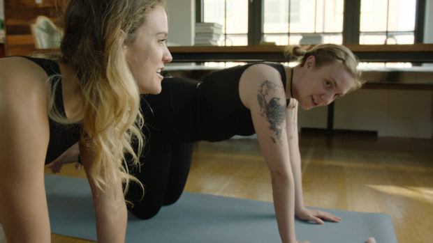 The Yoga Pose That Made Lena Dunham Feel Like a “Hot Person”