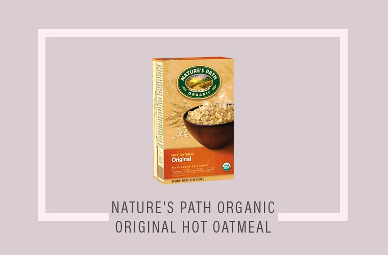 Nature's Path Original Instant Oatmeal, one of the healthiest oatmeals