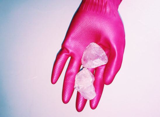 You'll Never Have to Tuck Crystals Into Your Bra Again With This Limited-Edition T-Shirt