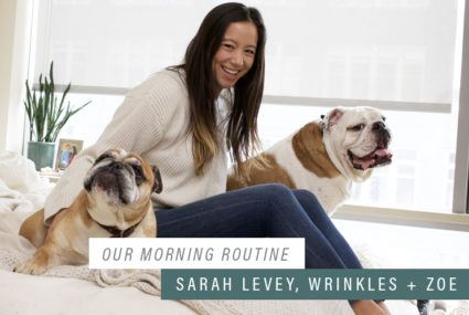 Why This Yoga Queen Thinks Everyone Should Start Their Day With “Puppy Cuddle Time”