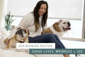 Why this yoga queen thinks everyone should start their day with "puppy cuddle time"
