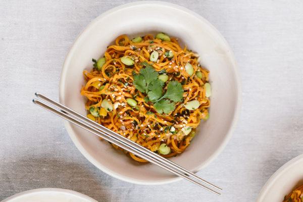 This (Protein-Packed) Sweet Potato Pad Thai Is a Game-Changer