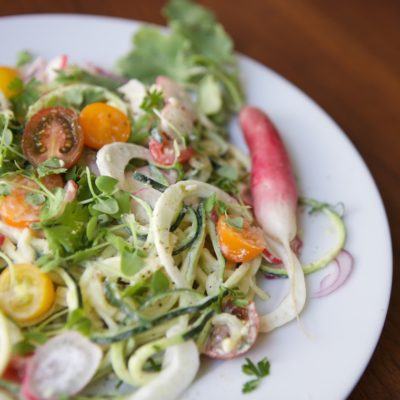 Got 10 Minutes? Make This Delish Zoodle Salad From La’s Coolest Healthy Café