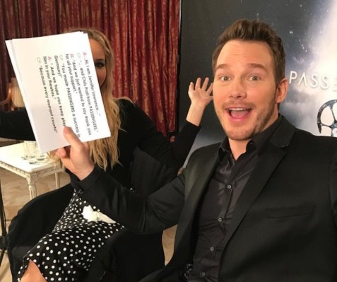 This Video of Chris Pratt Trying to Pronounce "Cacao Baobab" Is Everything