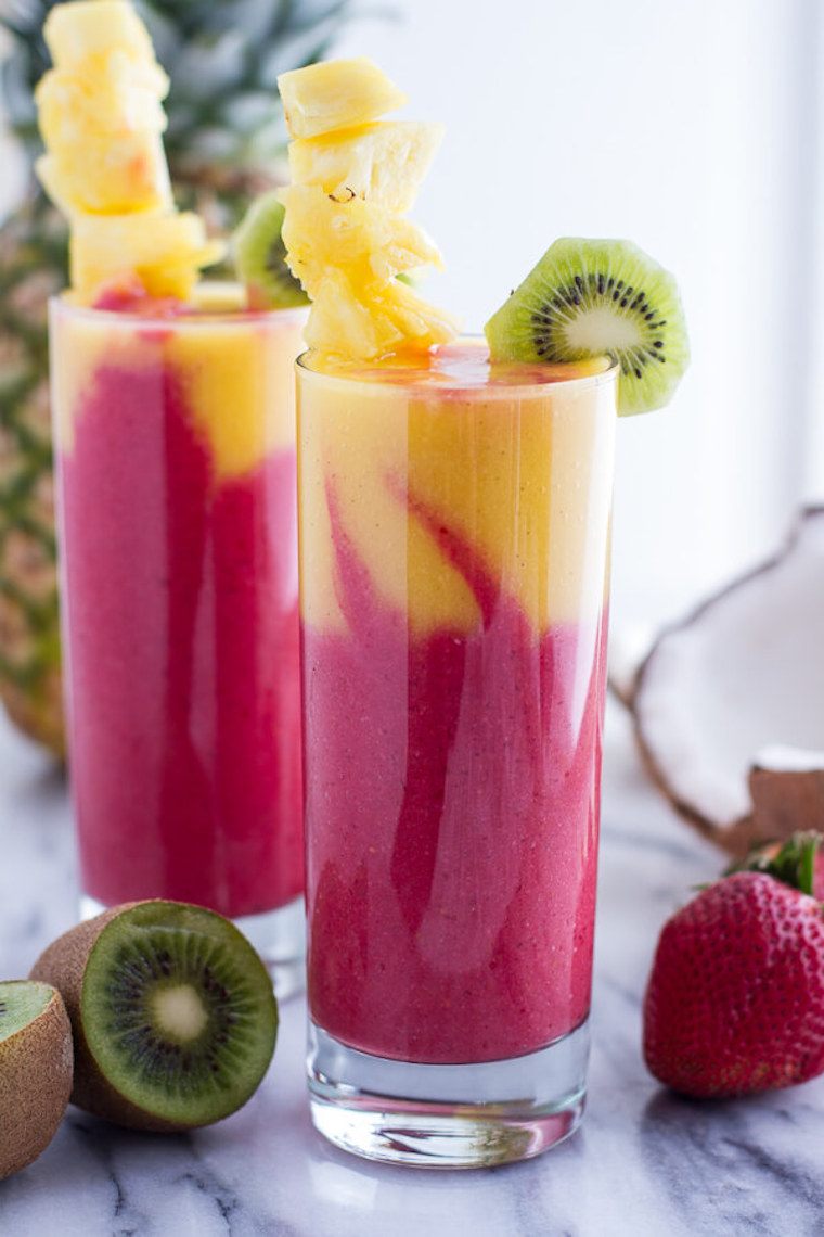 tropical-fruit-breakfast-smoothie