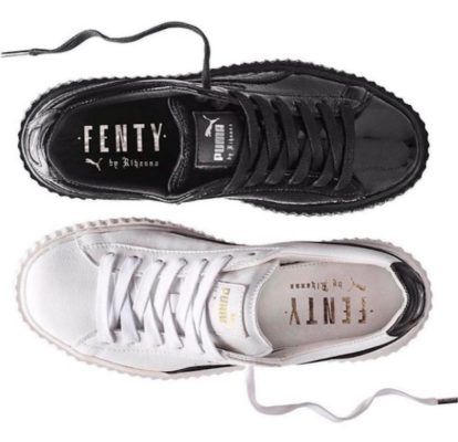 News Flash: Rihanna's New Leather Creepers Go on Sale Today