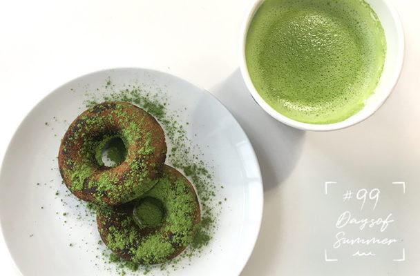 These Spirulina-Matcha Donuts Are What Weekend Dreams Are Made Of