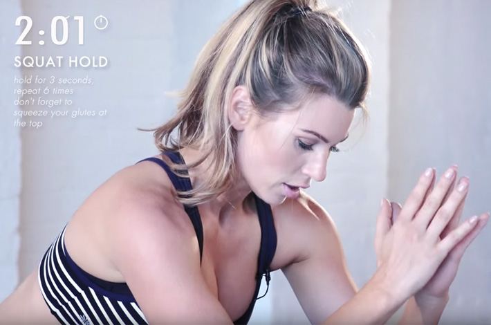 ANNA VICTORIA CREATED A 5-MINUTE WORKOUT JUST FOR YOU