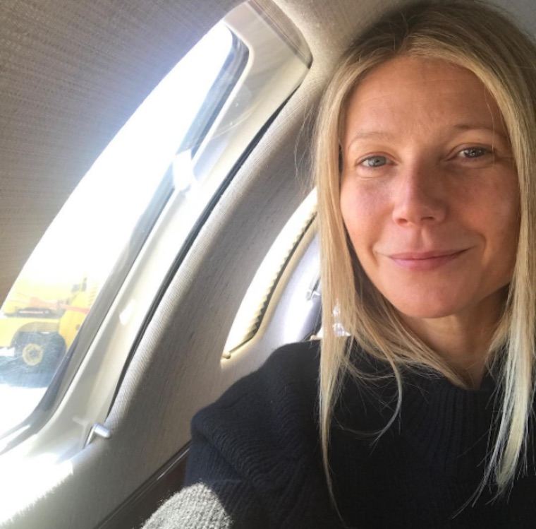gwyneth paltrow healthy travel