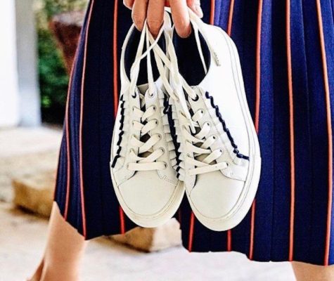 The Girly Sneaker Is Having a Moment