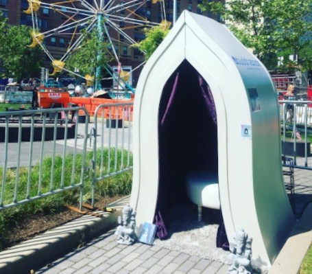 It's Official: Meditation Booths Are the New Phone Booths