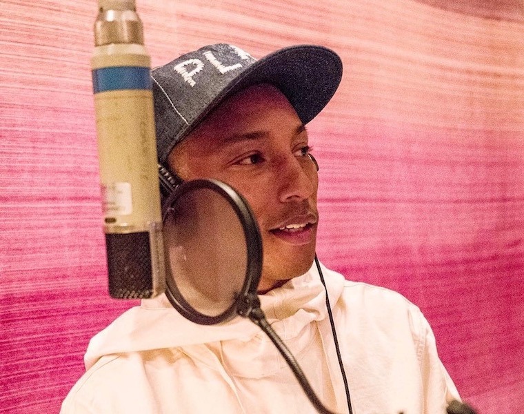 Pharrell's message of love out loud