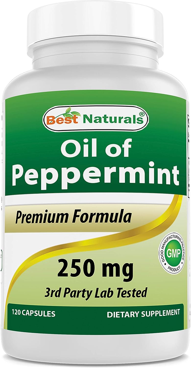 best naturals peppermint oil dietary supplement