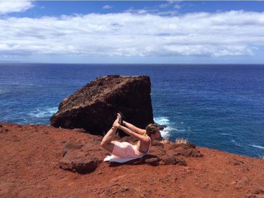 Attention: People Are Doing Yoga on Cliffsides Now