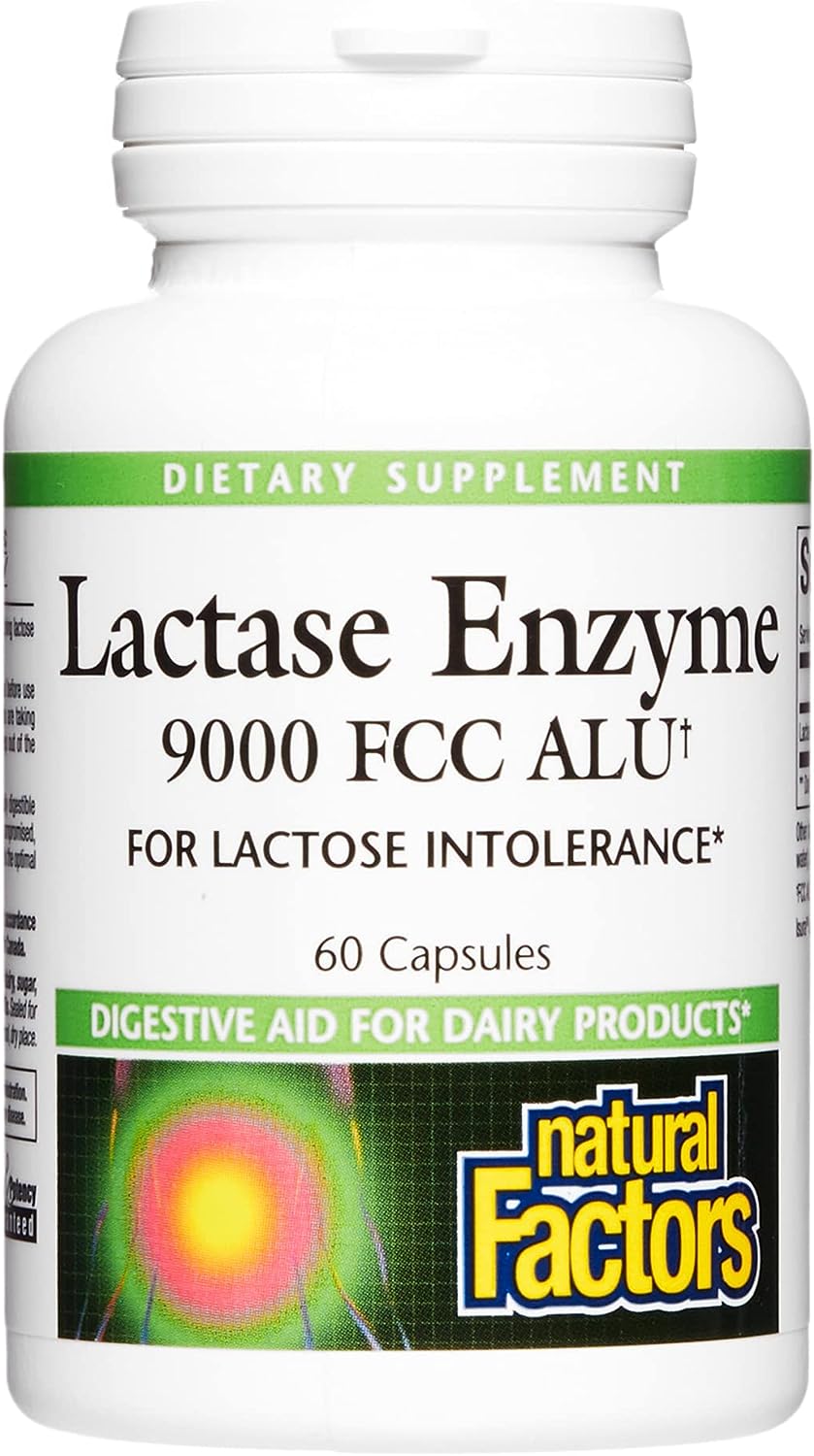 natural factors lactase enzyme