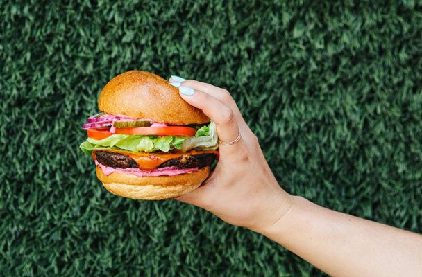 This Vegan Burger Is Brilliantly Upcycled From Juice Pulp