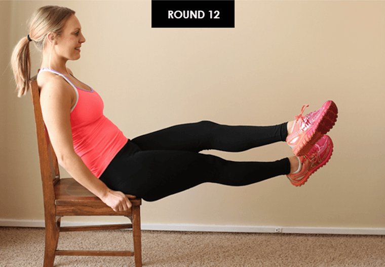 Fit Foodie Finds Lee Hersh desk chair workout