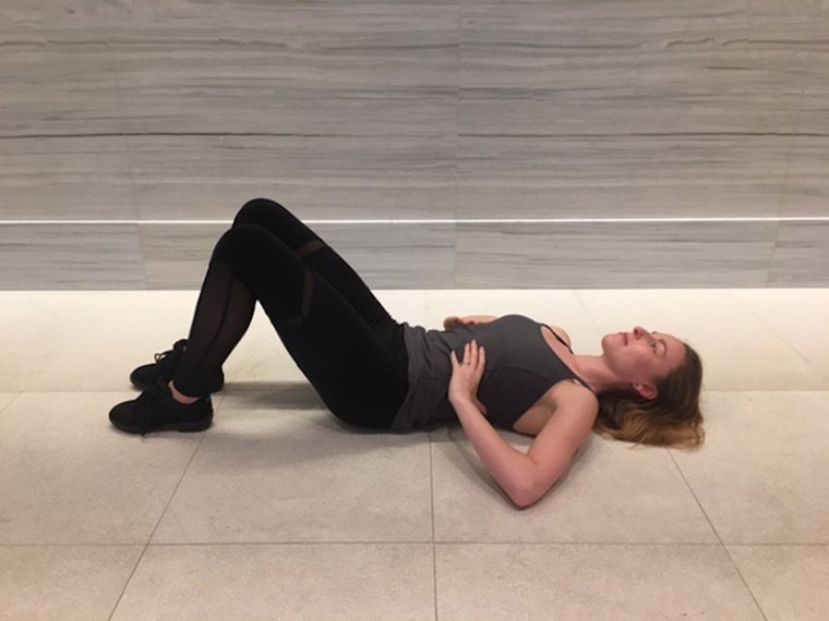 Eliza Tollett ballerina at-home workout