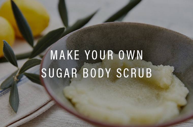 Pamper yourself with a body scrub