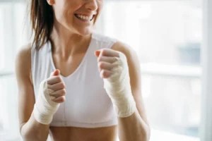 This just-for-ladies boxing gym is the perfect place to host your next women's circle meeting