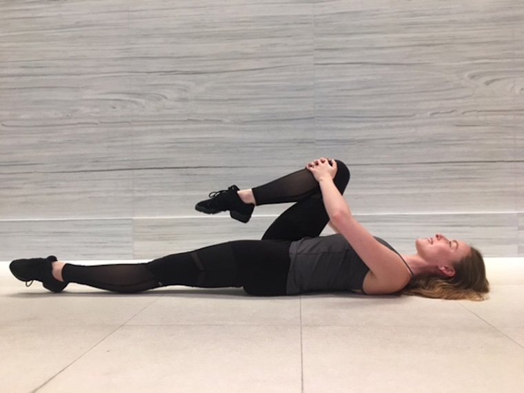 Eliza Tollett ballerina at-home workout