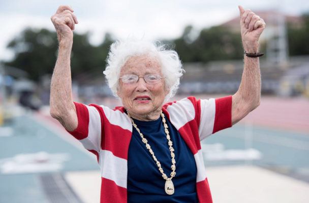 This Record-Setting, 101-Year-Old New Runner Will Inspire You to Accomplish *Everything*