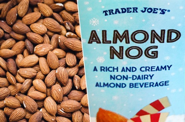 Trader Joe's Almond Nog Is a Low-Fat, Dairy-Free Holiday Dream Come True