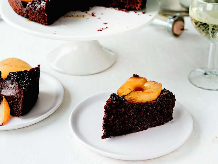 Chocolate Pear Cake 