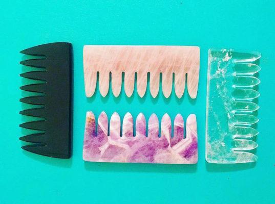 Crystal Hair Combs Exist and They'll Seriously up Your Self-Care Game