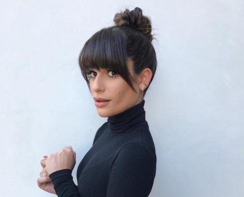 The High-Vibe Way Lea Michele Deals With Puffy Eyes