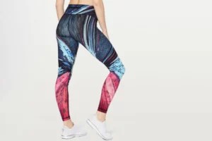 Lululemon's new print is *perfect* for a full supermoon workout this weekend