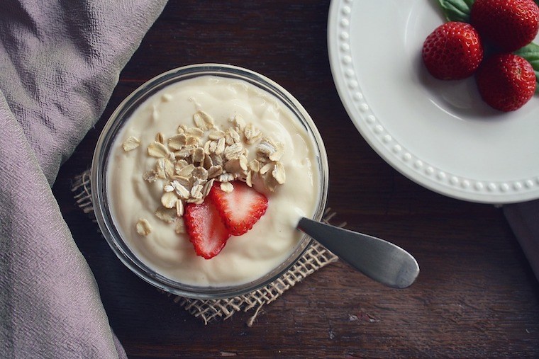 Probiotic yogurt parfait