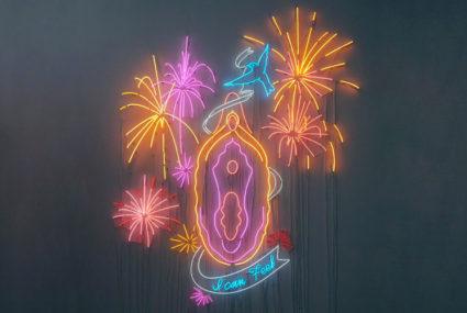 Art Basel’s Must-See (and ‘Gram) Piece Is an NSFW Pleasure-Inspired Neon Vagina