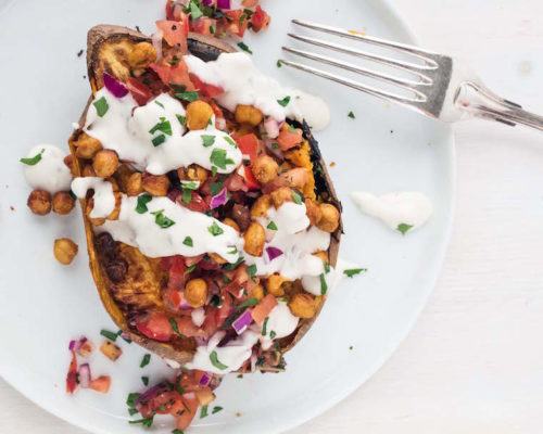 How to Make the Healthy Loaded Sweet Potato of Your Hygge Dreams