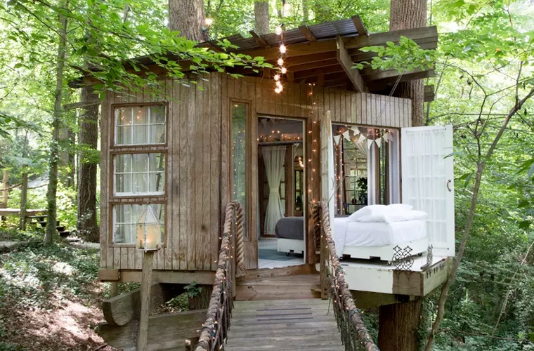 Nature-centric Airbnbs are popular on Instagram