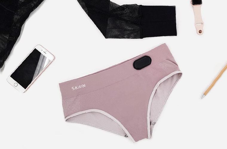 Skiin smart underwear links to smart-home apps