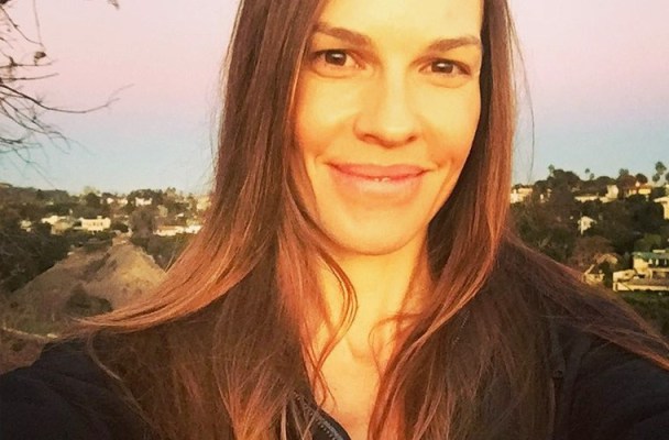 Boost Your Upper Body Like Hilary Swank With Standing Rows
