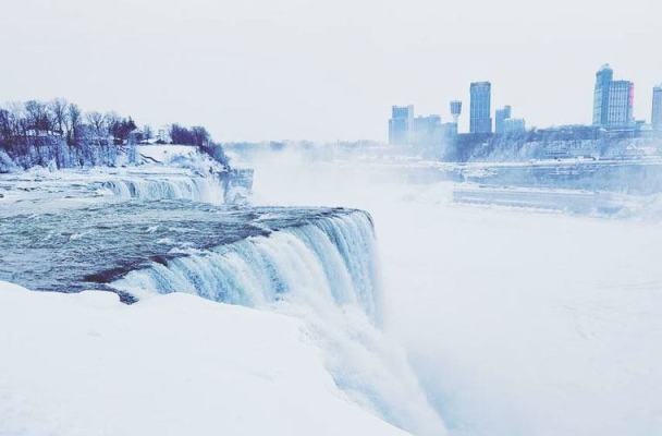 Niagara Falls Is Covered in Ice, and It Looks Absolutely *Magical*