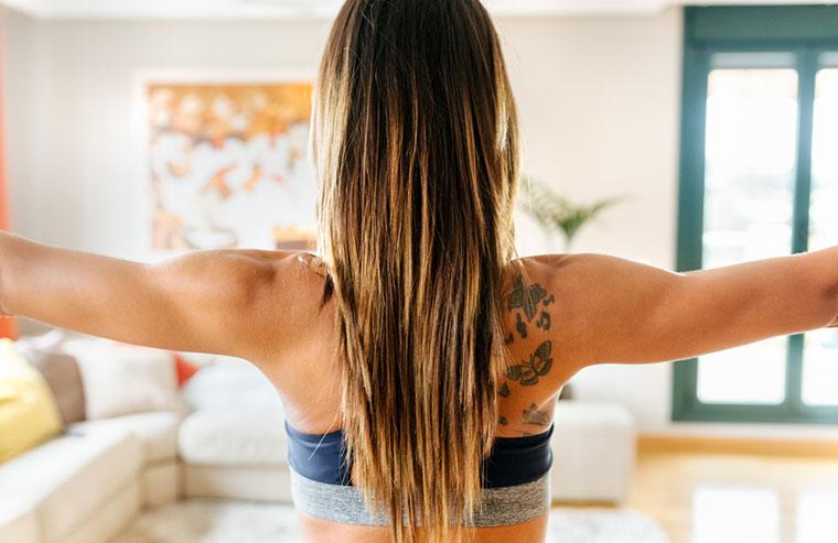why you don't have to wash hair after every workout